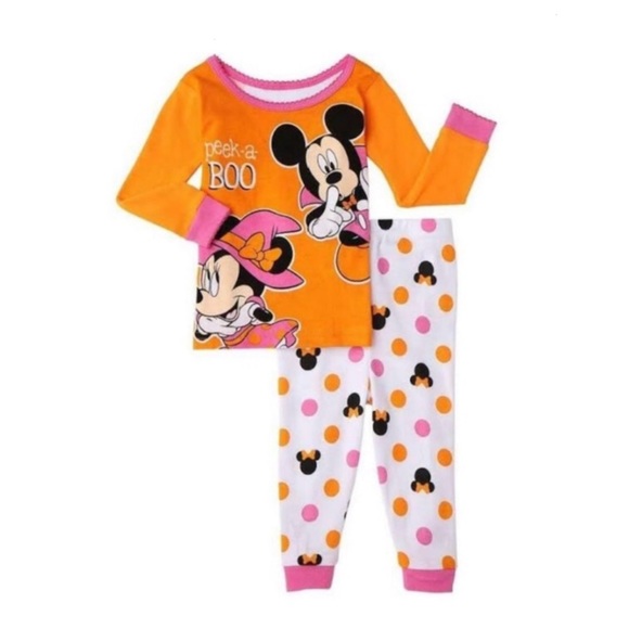 Minnie Mouse Glow In Dark Pajamas - Picture 1 of 7